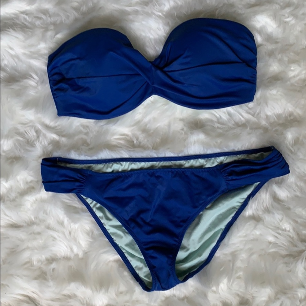 Cobalt Blue Victoria’s Secret Bikini 32D/M